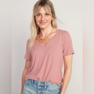 Luxe Striped T-Shirt for Women